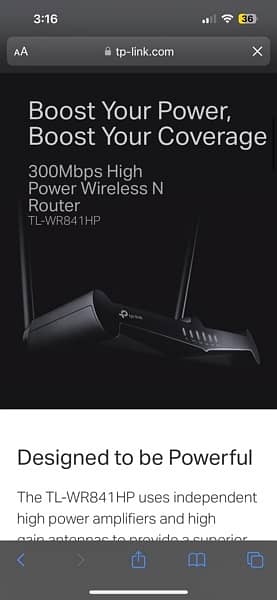 TP Link wifi router TL-WR841HP 3