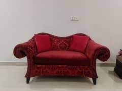 KING SIZE SOFA//2 SEATER//MAROON//COMFY