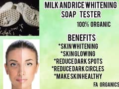 rice whitening soap