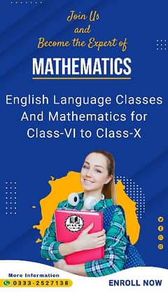 Mathematics Class & English Language Classes