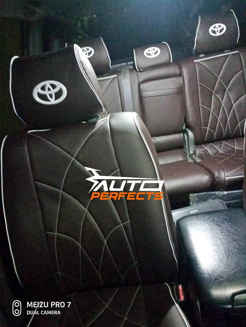 Toyota Prado, Land cruiser, Vigo,Surf Leather Poshish and Seat Covers 2