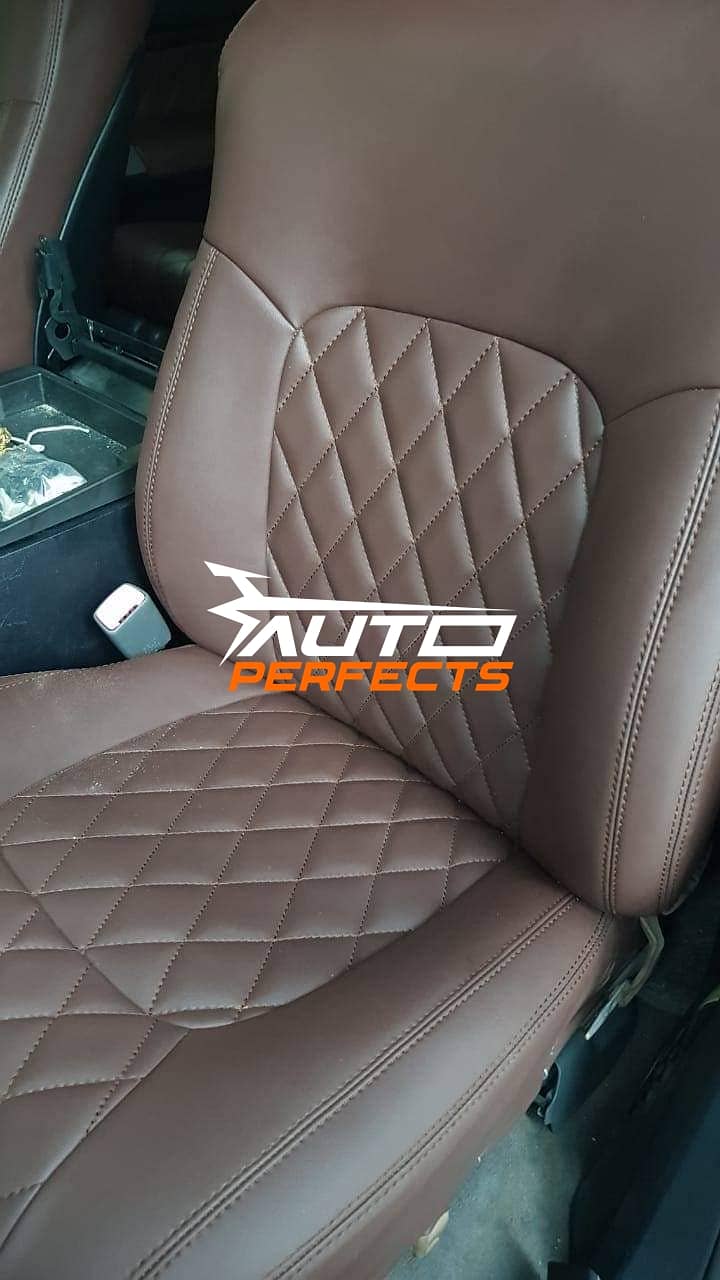 Toyota Prado, Land cruiser, Vigo,Surf Leather Poshish and Seat Covers 5