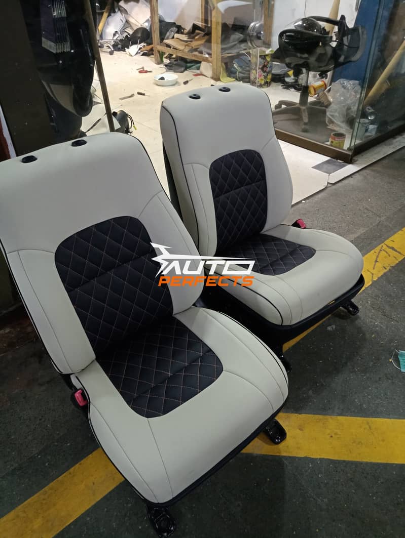 Toyota Prado, Land cruiser, Vigo,Surf Leather Poshish and Seat Covers 8