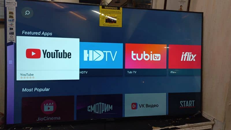 samsung 43 inch led tv android smart 4k AAA grade 03224342554 0