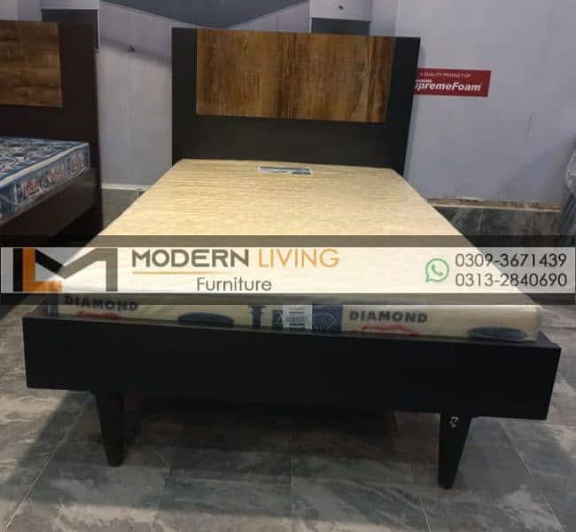 Modern Single bed best quality in your choice colours 1