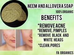 Neem and allovera soap