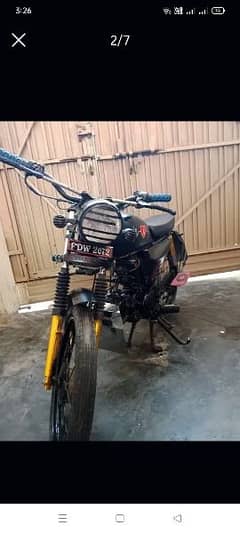 Honda cd 70cc in very good condition original copy and letter