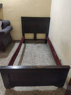Wooden Single Bed For Sale