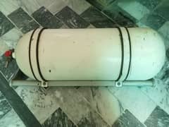 Gas cylinder with gas kit