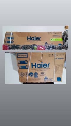 Urgent Sale. . !! Haier Room Air Conditioner & DC invertor (1.5 Tone)