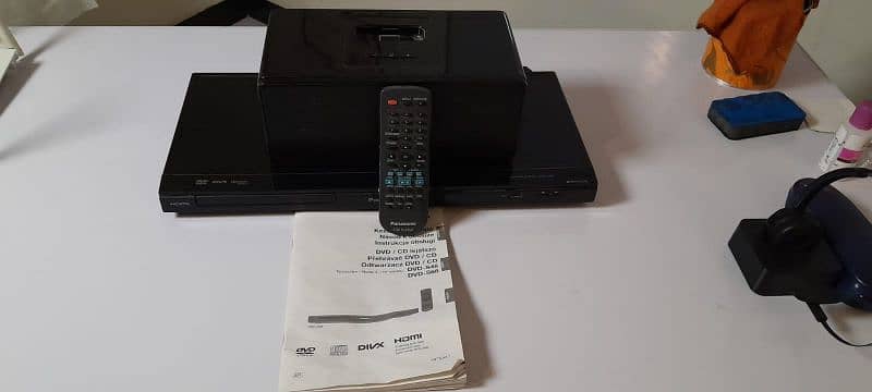 Panasonic made in Thailand. DvD player with original remote. 0