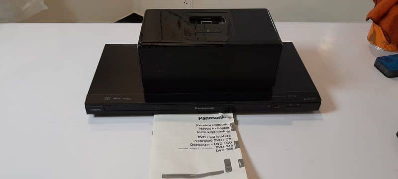 Panasonic made in Thailand. DvD player with original remote. 2