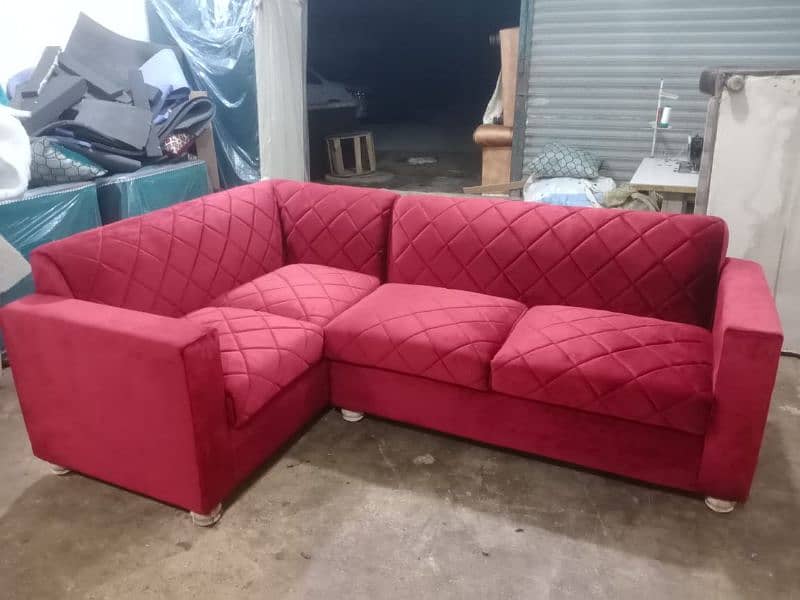 L. Shape sofa set 0