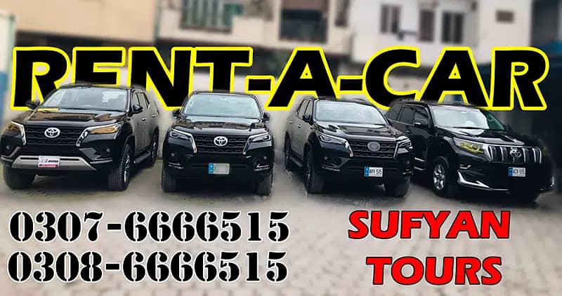 Rent a Car | AUDI A6 | PRADO V8 | ZX | FORTUNER | Limo Car Rental 0