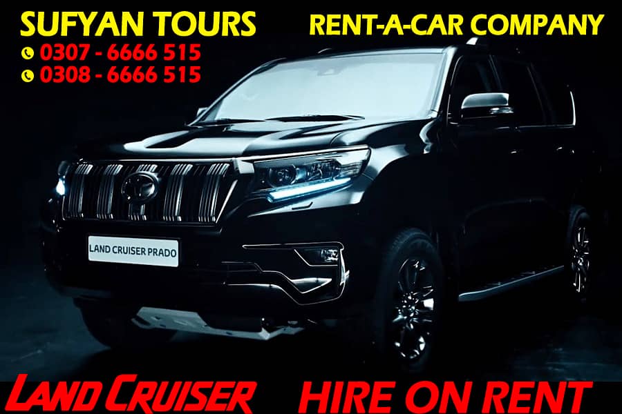 Rent a Car PRADO V8| AUDI A6 | ZX | FORTUNER | Limo Car Rental 18