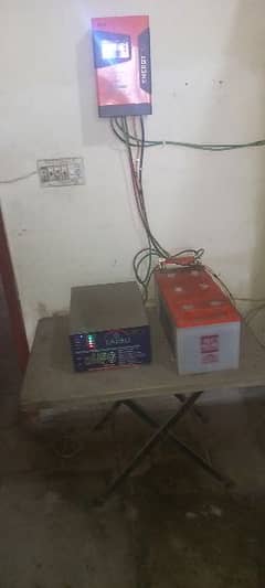UPS + battery+ MPPT in very good condition