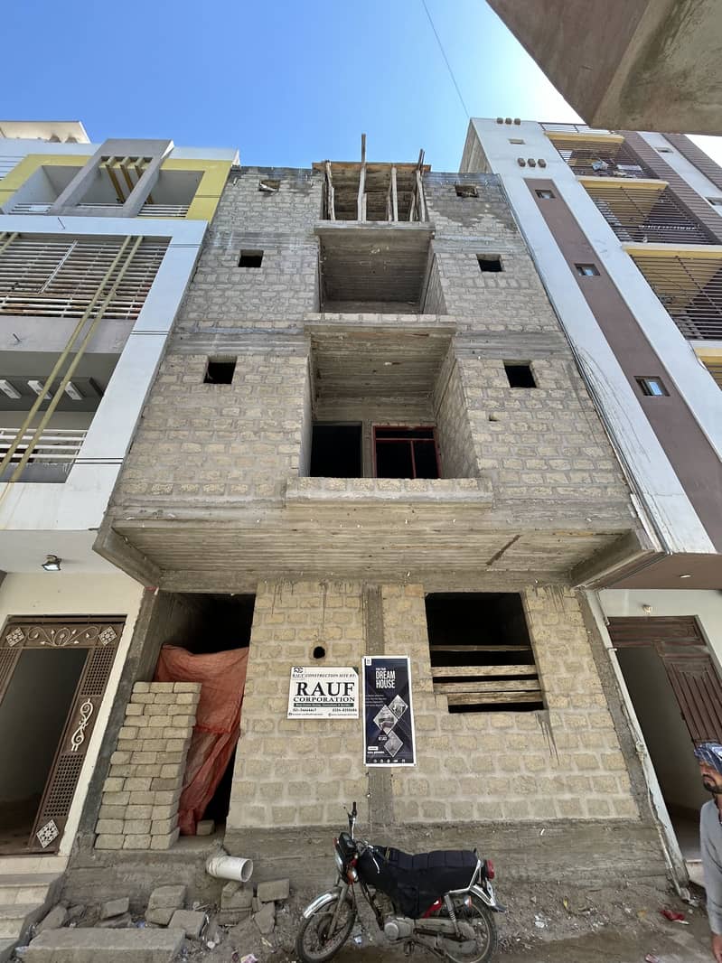 2 Bed Lounge Flat With Flexible Payment On Installment For Sale In Karachi University CHS 2