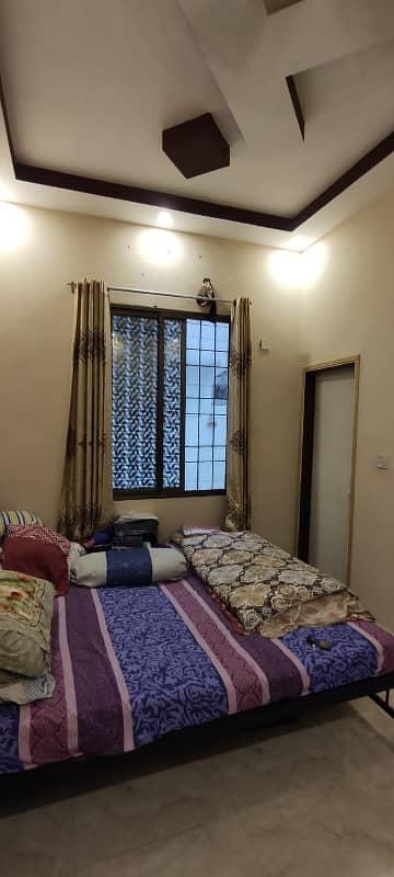 2 Bed Lounge Slightly Used Ground Floor West Open Apartment For Sale In Karachi University Chs 4