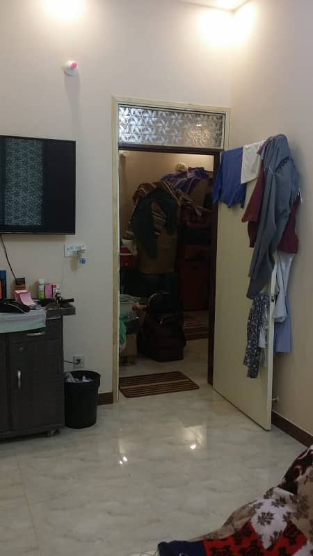 2 Bed Lounge Slightly Used Ground Floor West Open Apartment For Sale In Karachi University Chs 11