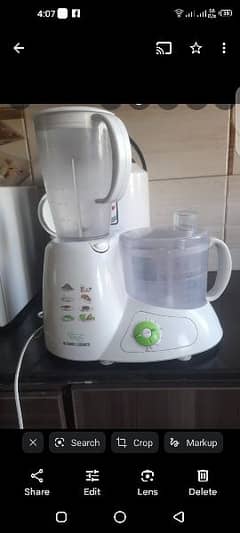 black and decker food factory all parts without jug and small blender