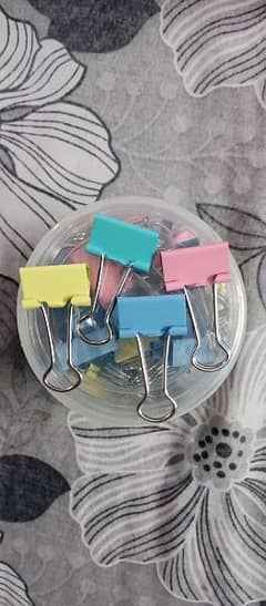 binder clips colouer