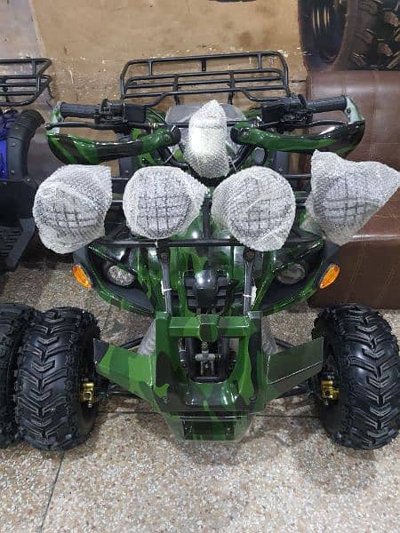 124cc brand new revers gear atv quad 4 wheels delivery all Pakistan 6