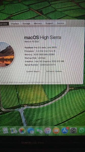 Macbook Pro 8 Gb ram 500Gb Hard 3