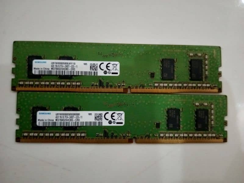 8 GB ddr4 ram samsung 0