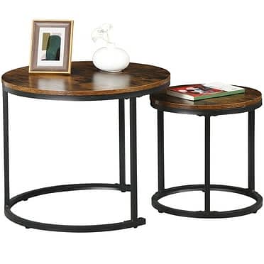 Modern Nesting Coffee Table Set 8