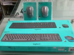 LogiTech Original Keyboard Mouse And Headsets Available