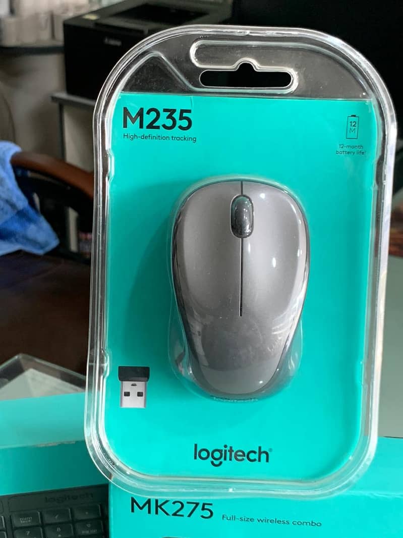 LogiTech Original Keyboard Mouse And Headsets Available 4