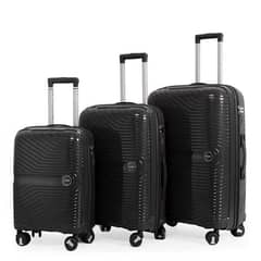 Imported suitcase - pp fiber 100 percent unbreakable - Pack of 3 piece