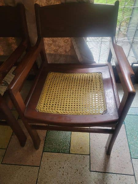 used shisham wood chairs 2