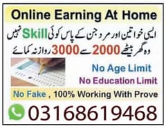 Online Job available, typing/Assignment /Data Entry /Ad posting etc