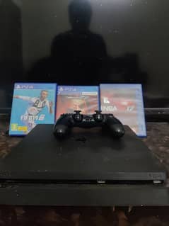 PS4 slim 500GB with 3 games.
