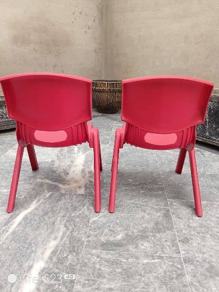 Kids Plastic Chairs and Table set 5