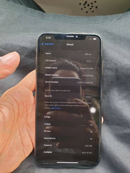 iphone xs max 256Gb pta approved cheap price 4