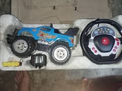 Toy Monster Truck with steering wheel remote control