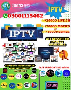 International/Local tv channels, movies&series library*03001115462**