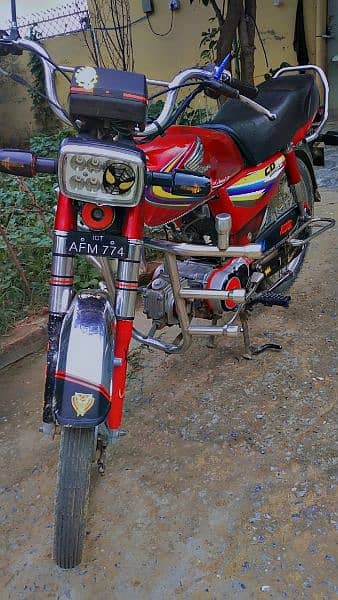 Honda70 Good condition use able bike chasky lagny waly rbta na kryn 3