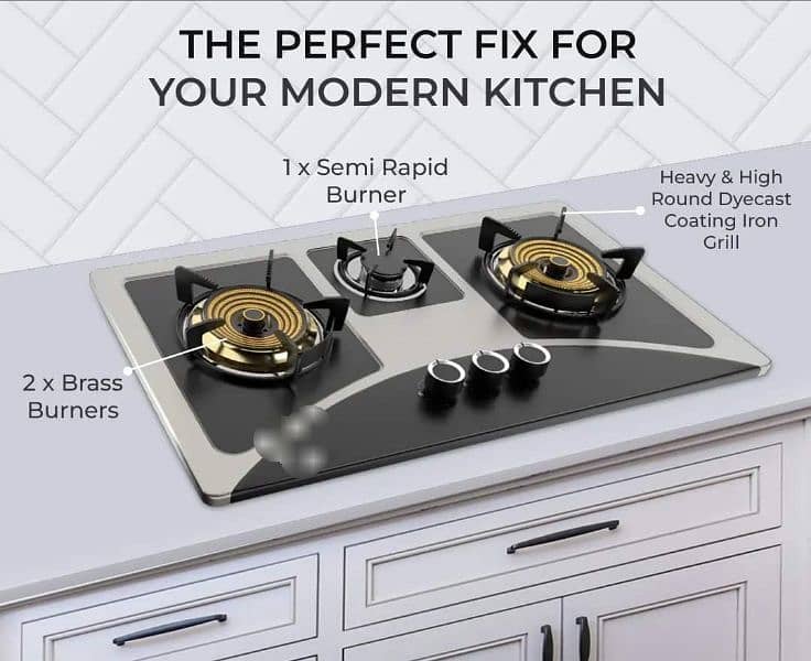 NEW MODEL JAPANESE KITCHEN GAS STOVE LPG HOOB HOB AIR HOOD 03044767637 1