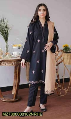 3pc womens unstitched lawn embroided suits