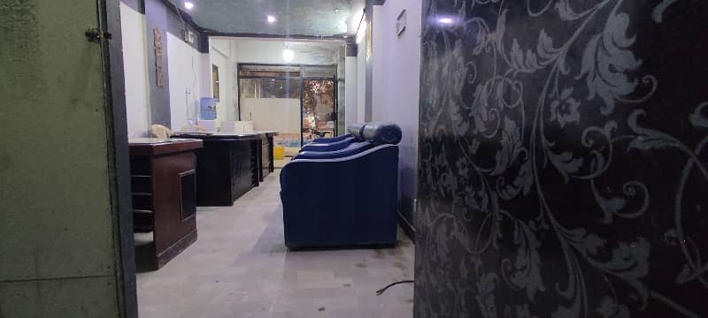 Shop 3 Side Corner With Attached Bath Extra Land Lease 200 Feet Road Facing Vip Location North Karachi Sector 11A 6