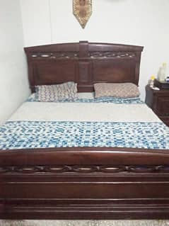 Bed with Mattress 8/10 Condition