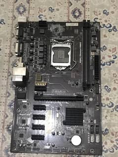 H81 BTC Motherboard, Pins Repaired, No Display