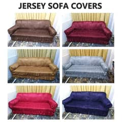 Elastic Fit Sofa Cover 5 seater Jersey Elastic 3+1+1=5 seater So