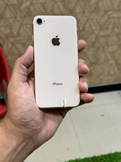 iPhone 8 Gold 64gb PTA approved 10/10 Condition water pack