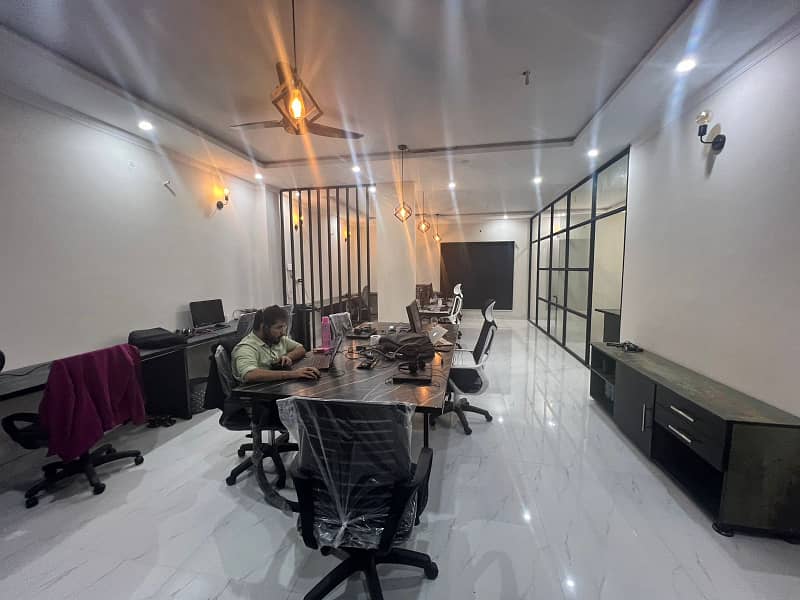Furnished 2nd Floor Office Opposite Shaukat Khanum 10
