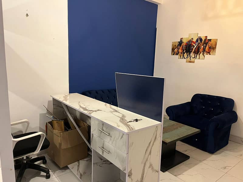 Fully Furnished Office On 1st Floor AL Hafeez Executive With Massive Price Decrease For Few Months 4