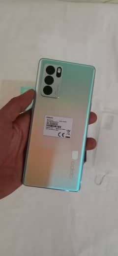 oppo Reno 6 pro mobile new condition urgent for sale